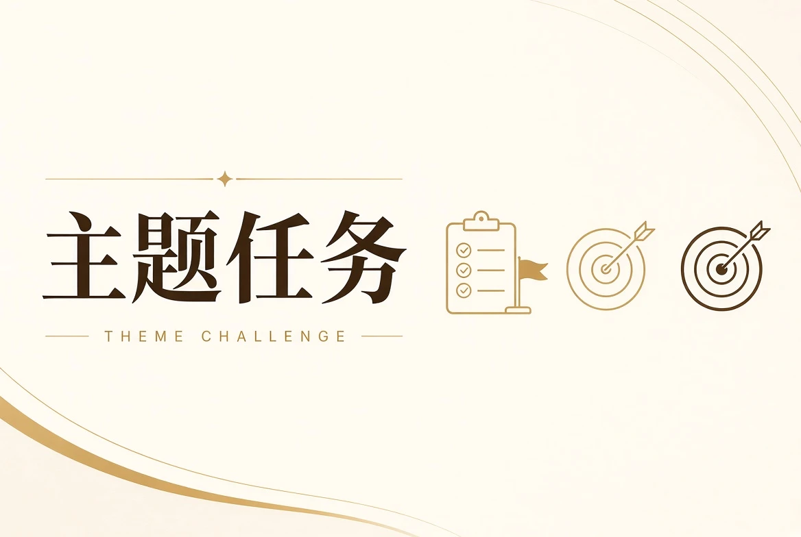 主题课栏目视觉