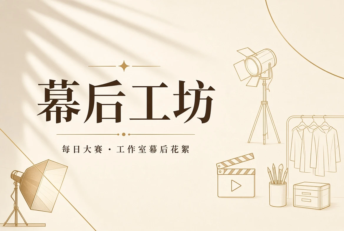 后台 / 秩序与准备栏目视觉